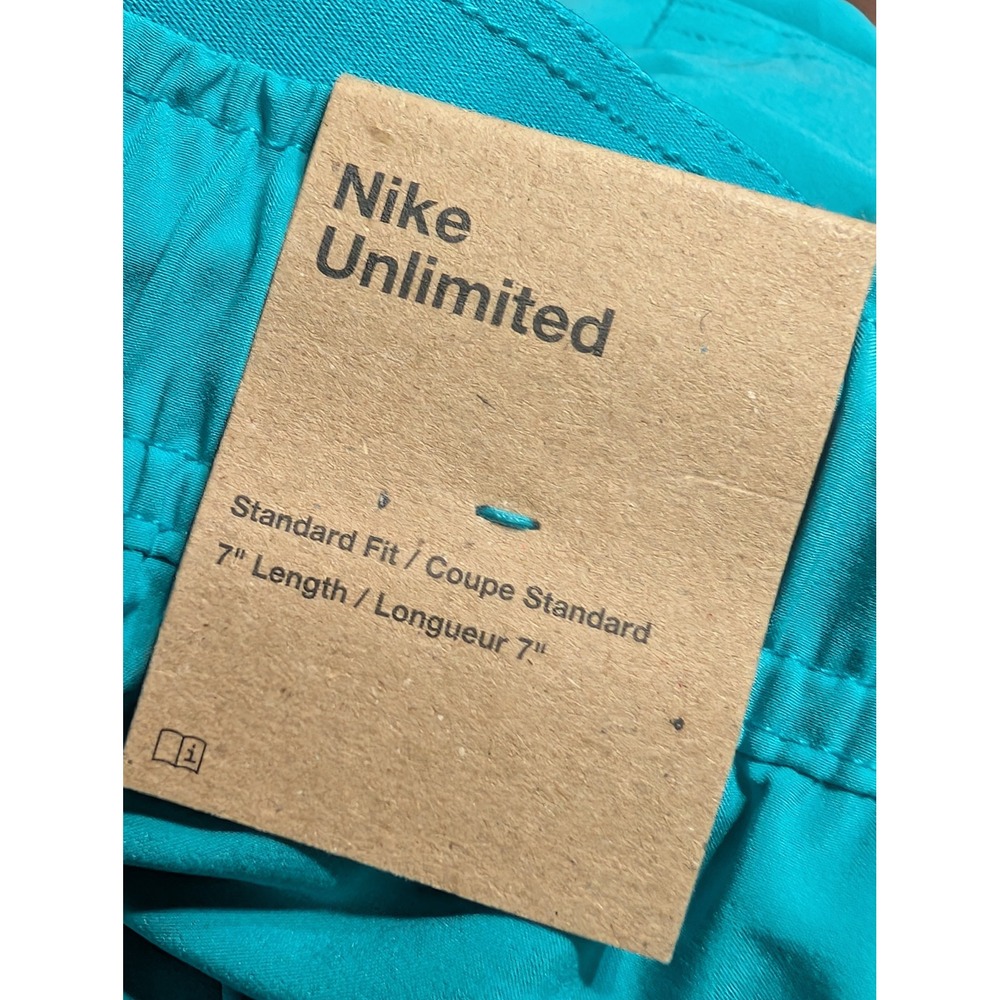 Nike Unlimited 2-In-1 Training Shorts Mens XL Baltic Blue 7 Inch DV9334-345 NEW - Picture 5 of 6
